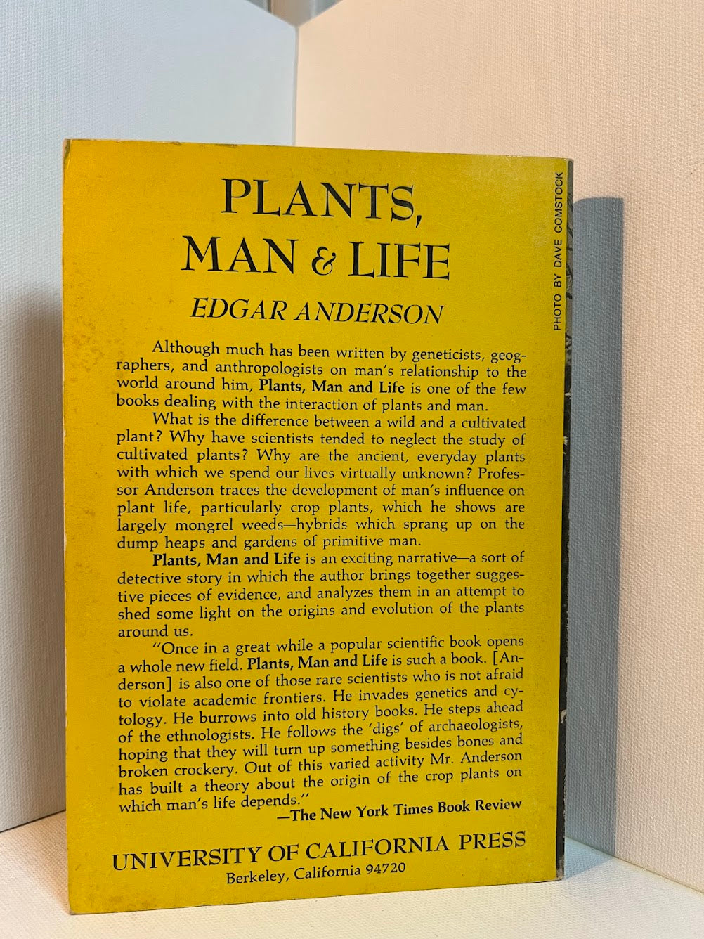 Plants, Man & Life by Edgar Anderson