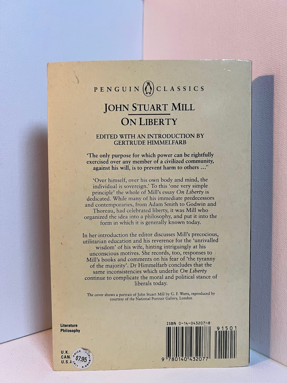 On Liberty by John Stuart Mill