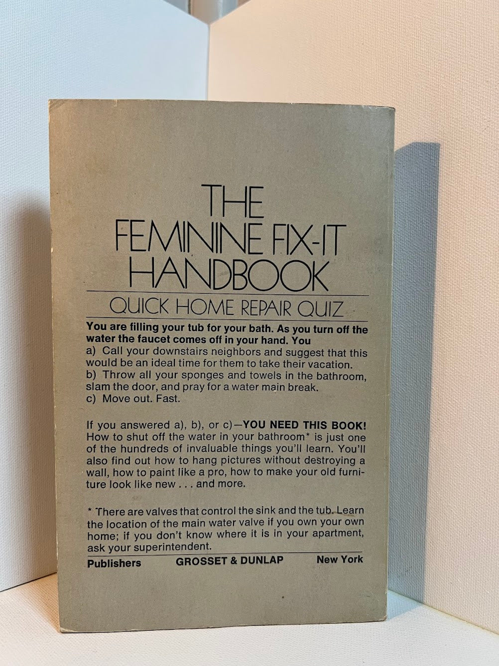 The Feminine Fix-It Handbook by Kay B. Ward