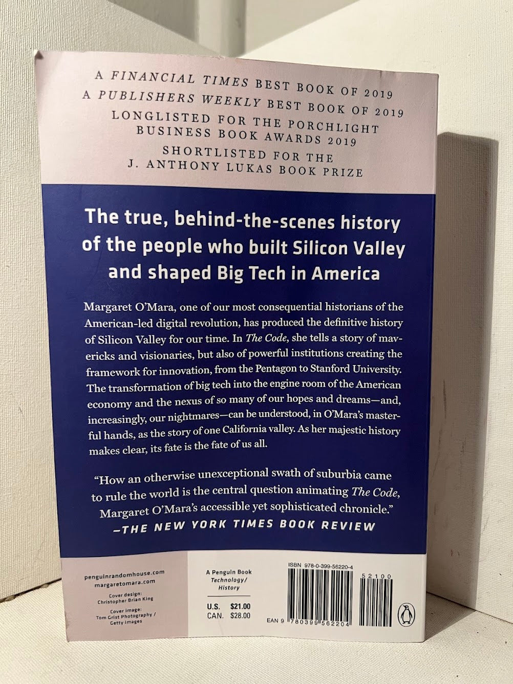 The Code: Silicon Valley and the Remaking of America by Margaret O'Mara