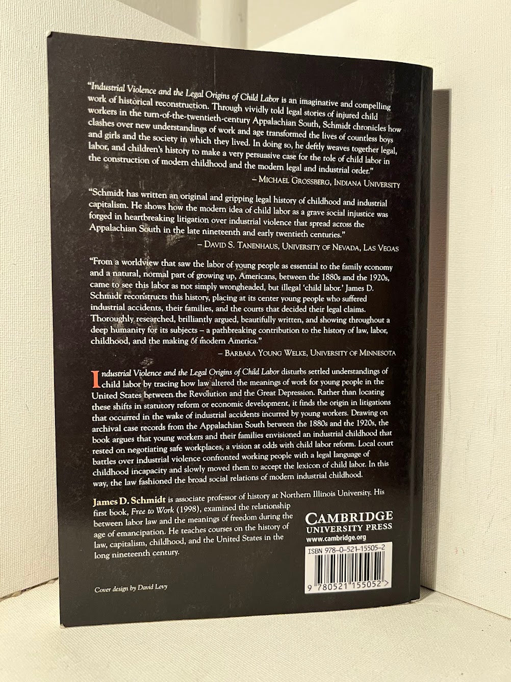 Industrial Violence and the Legal Origins of Child Labor by James D. Schmidt