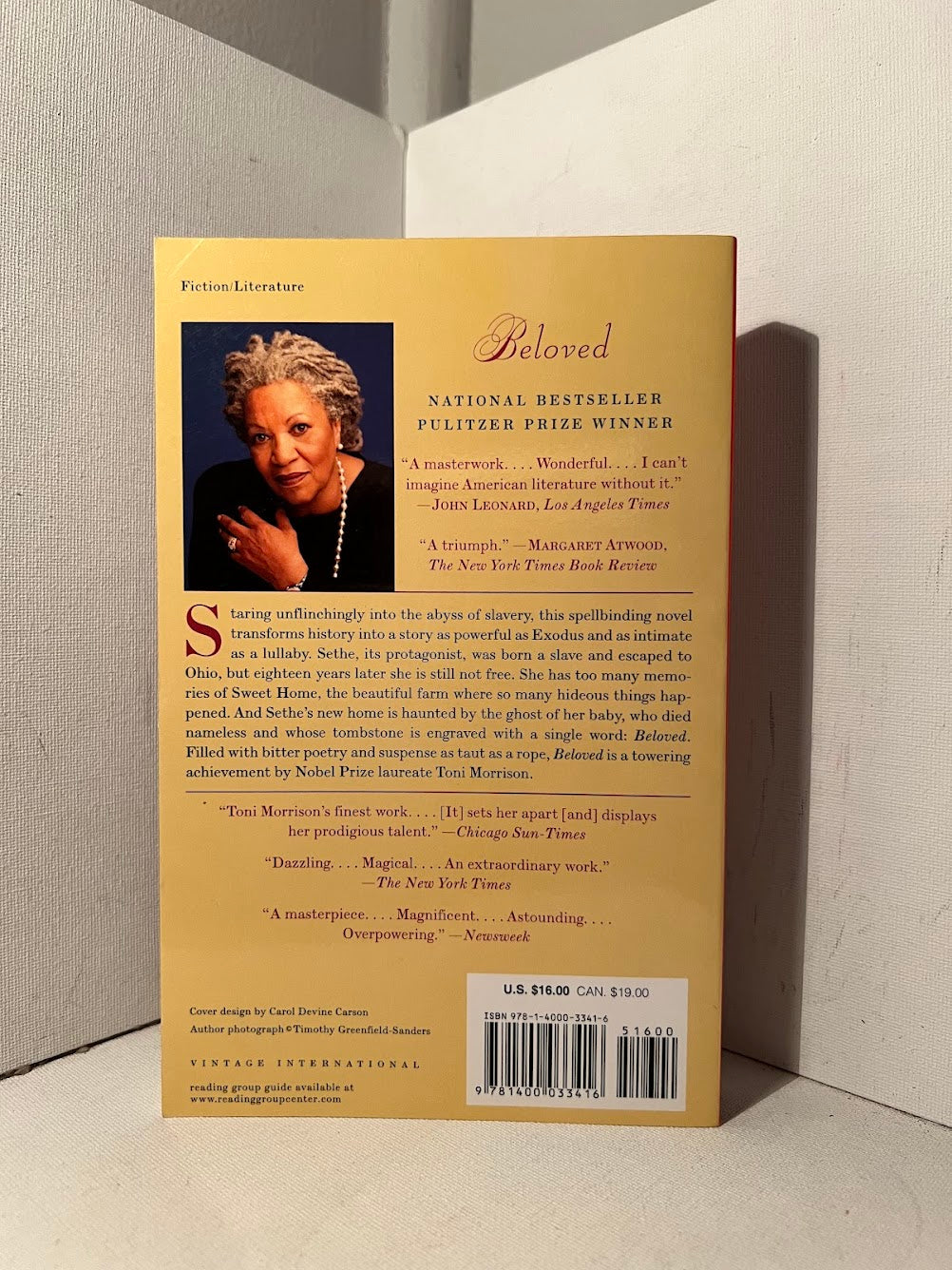 Beloved by Toni Morrison