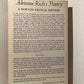 Adrienne Rich's Poetry