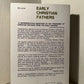Early Christian Fathers edited by Cyril C. Richardson