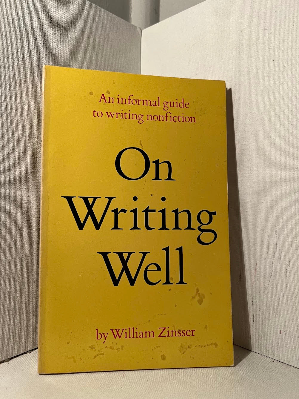On Writing Well by William Zinsser