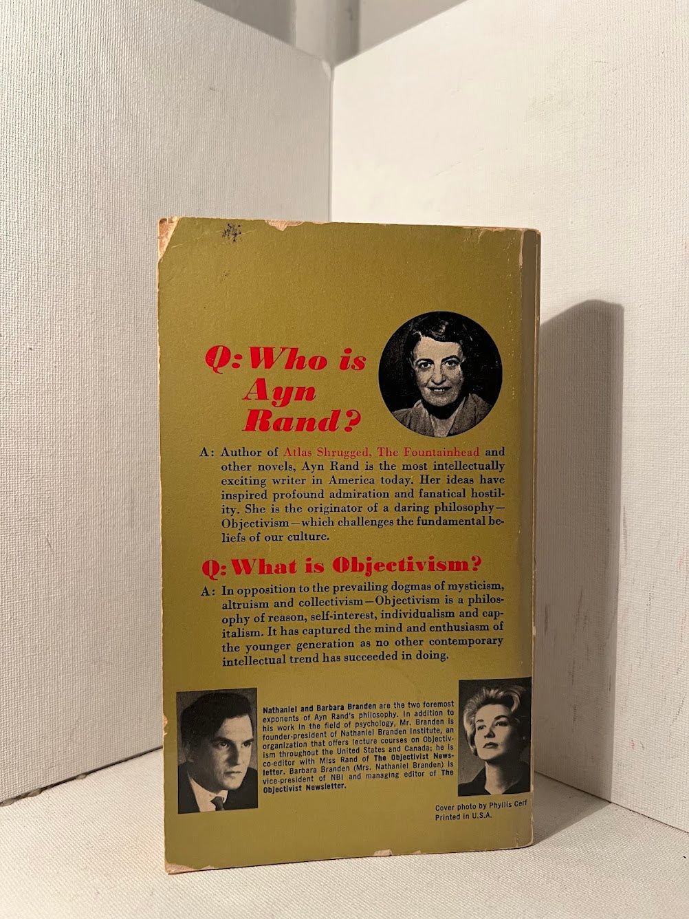 Who is Ayn Rand? by Nathaniel Branden