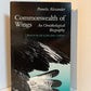 Commonwealth of Wings by Pamela Alexander