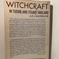 Witchcraft in Tudor and Stuart England by A.D.J. Macfarlane