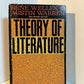 Theory of Literature by Rene Wellek & Austin Warren
