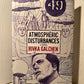 Atmospheric Disturbances by Rivka Galchen