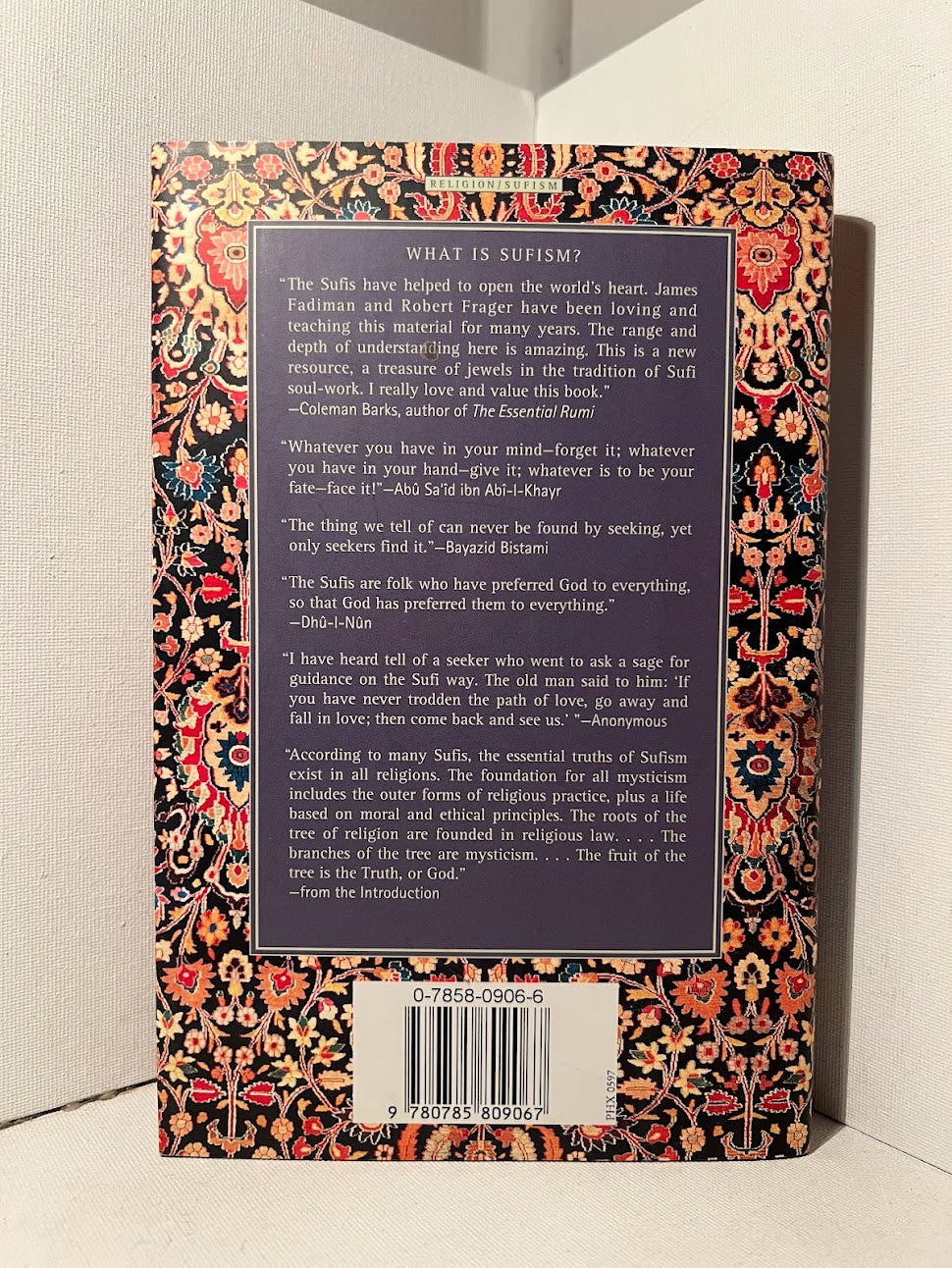 Essential Sufism edited by James Fadiman & Robert Frager