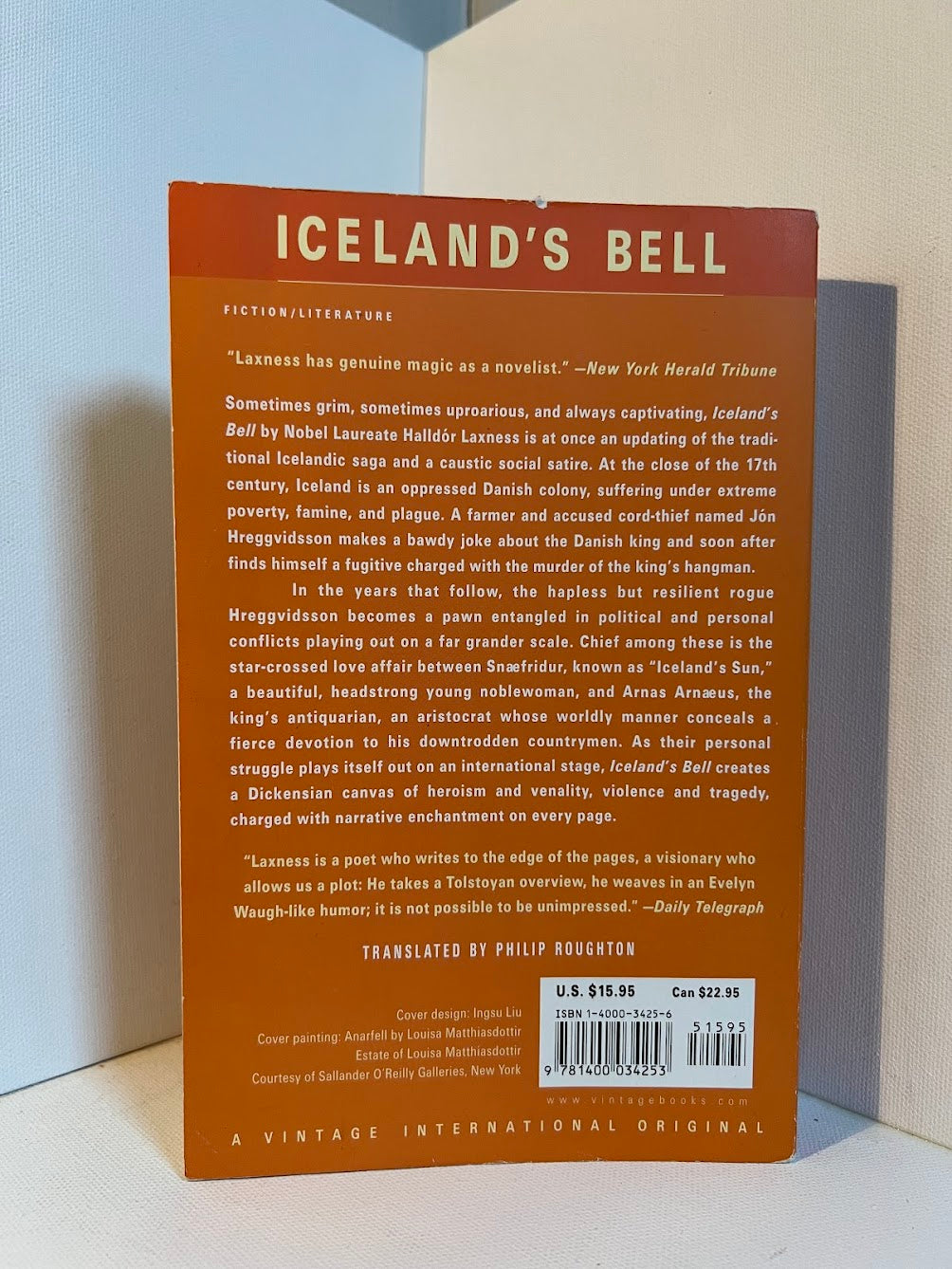 Iceland's Bell by Halldor Laxness