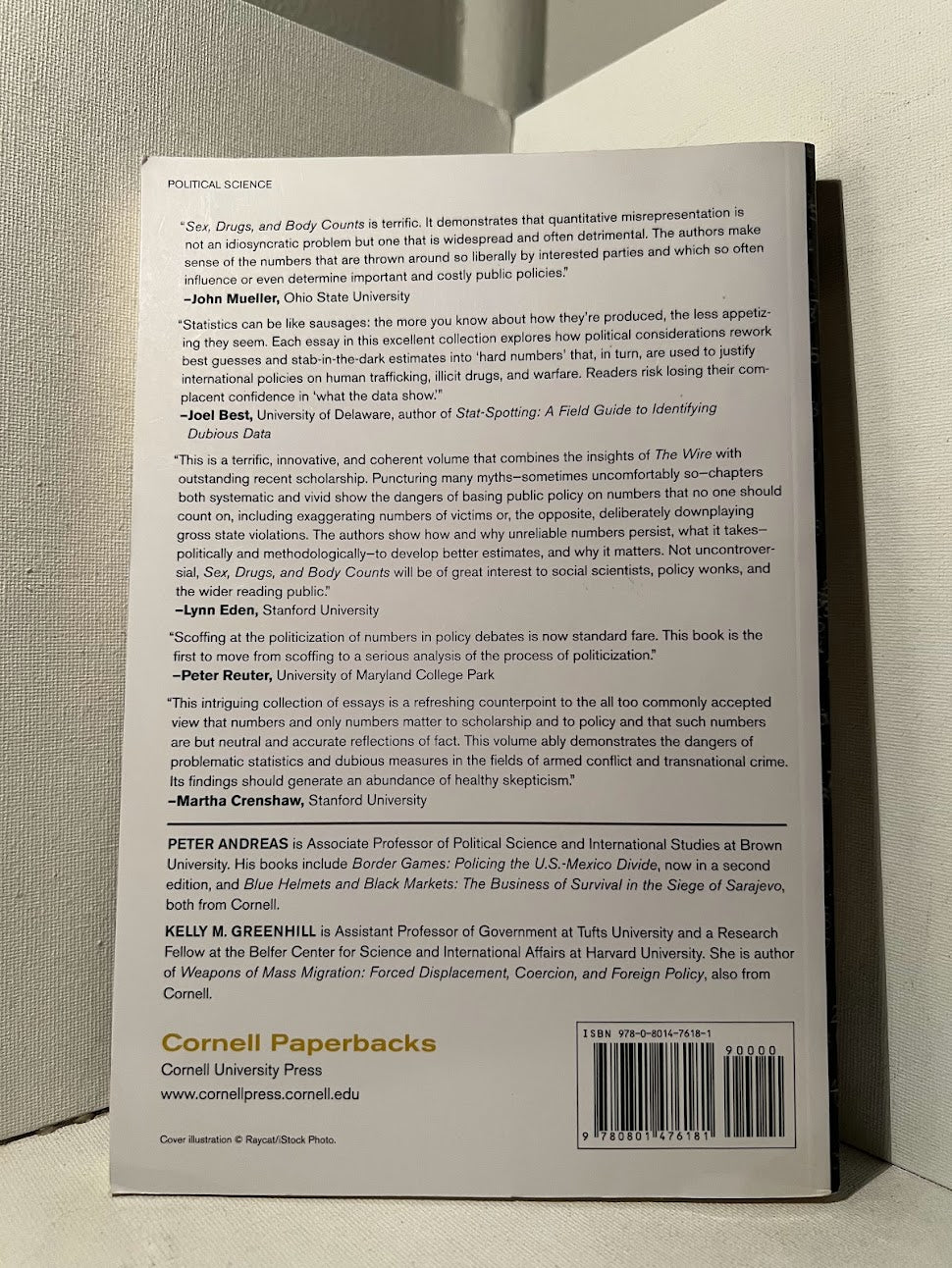 Sex, Drugs, and Body Counts edited by Peter Andreas and Kelly Greenhill