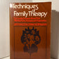 Techniques of Family Therapy by Jay Haley & Lynn Hoffman