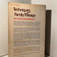 Techniques of Family Therapy by Jay Haley & Lynn Hoffman
