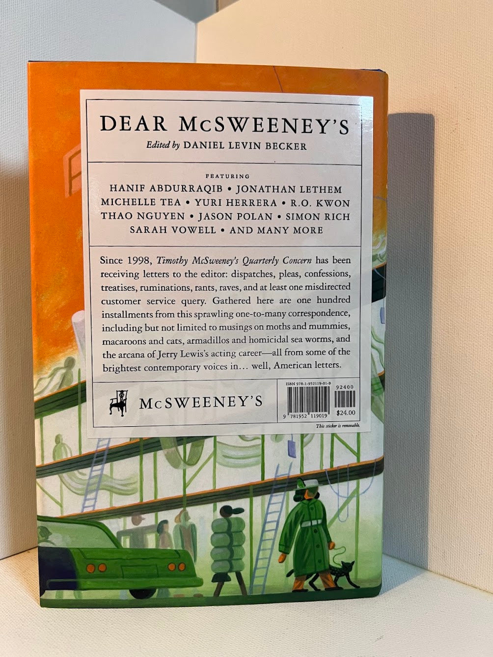 Dear McSweeney's edited by Daniel Levin Becker