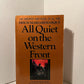 All Quiet on the Western Front by Erich Maria Remarque