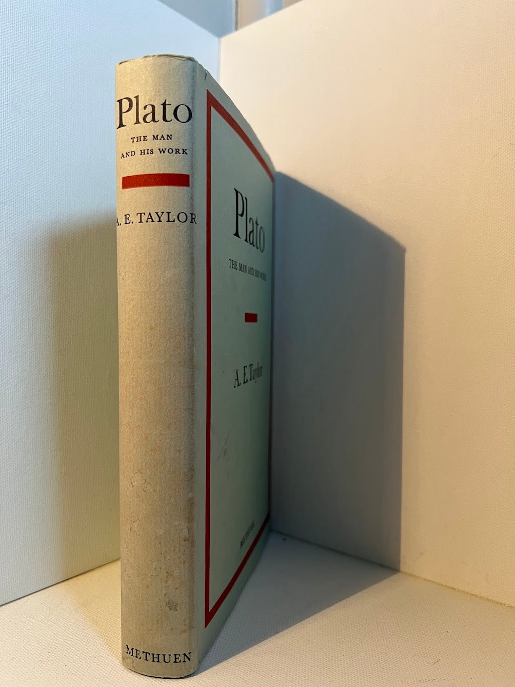 Plato - The Man and His Work by A.E. Taylor