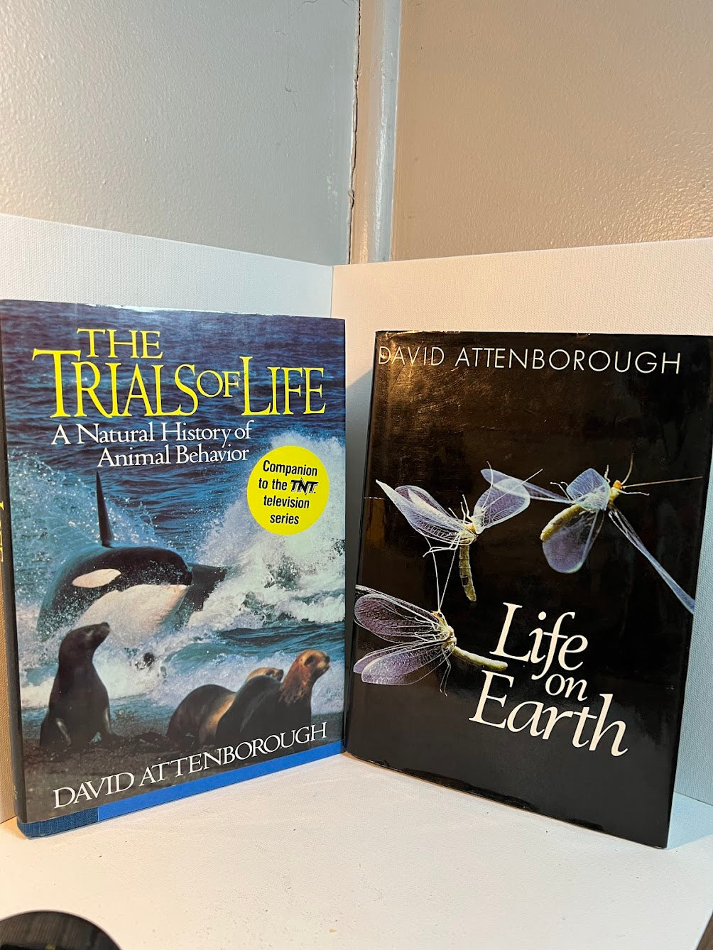 The Trials of Life and Life on Earth by David Attenborough