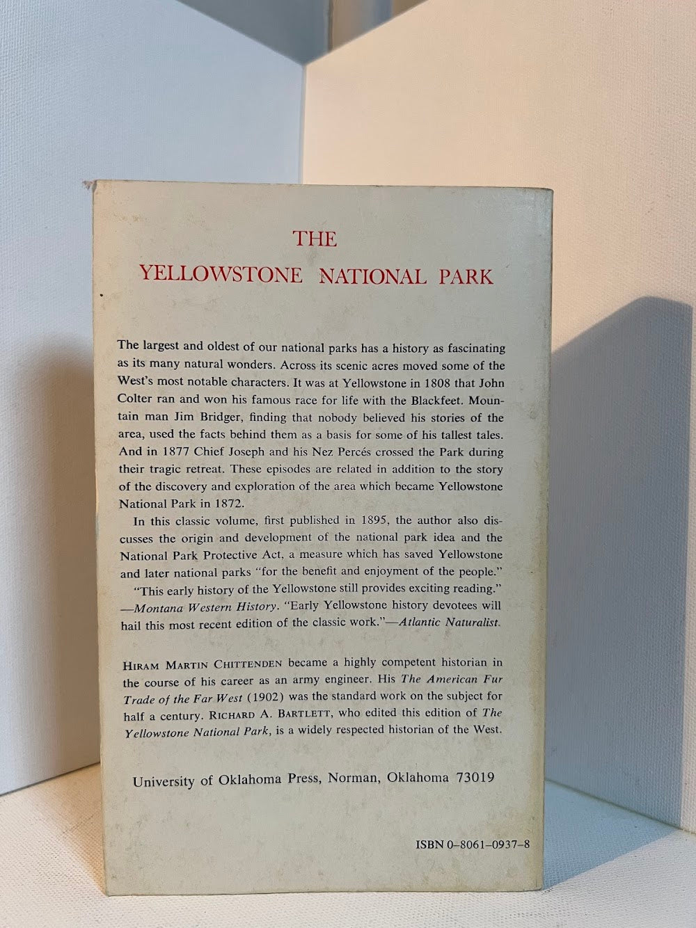 The Yellowstone National Park by Hiram Martin Chittenden