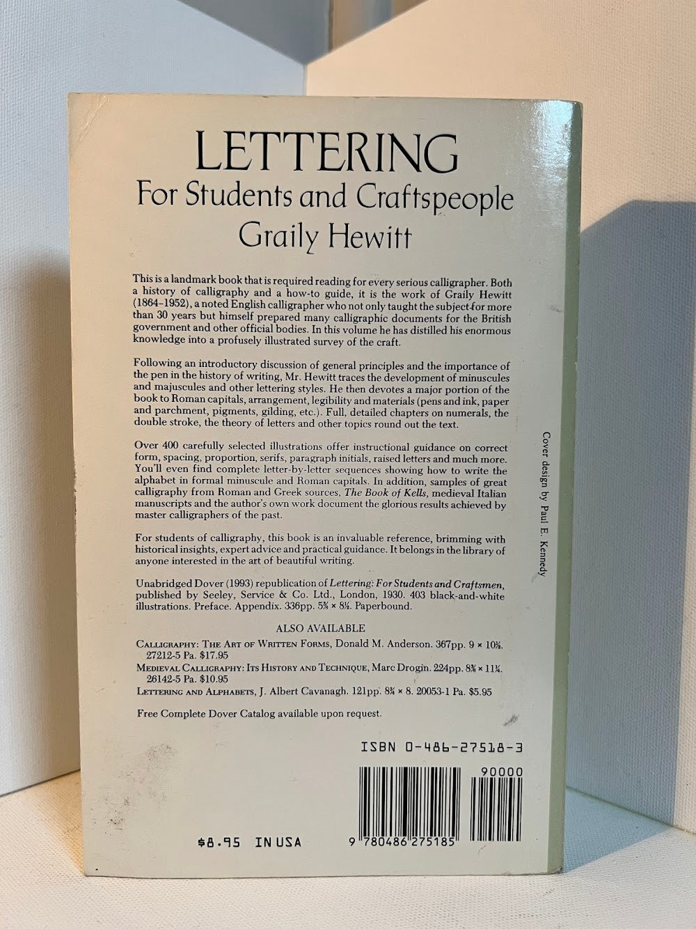 Lettering for Students and Craftspeople by Graily Hewitt