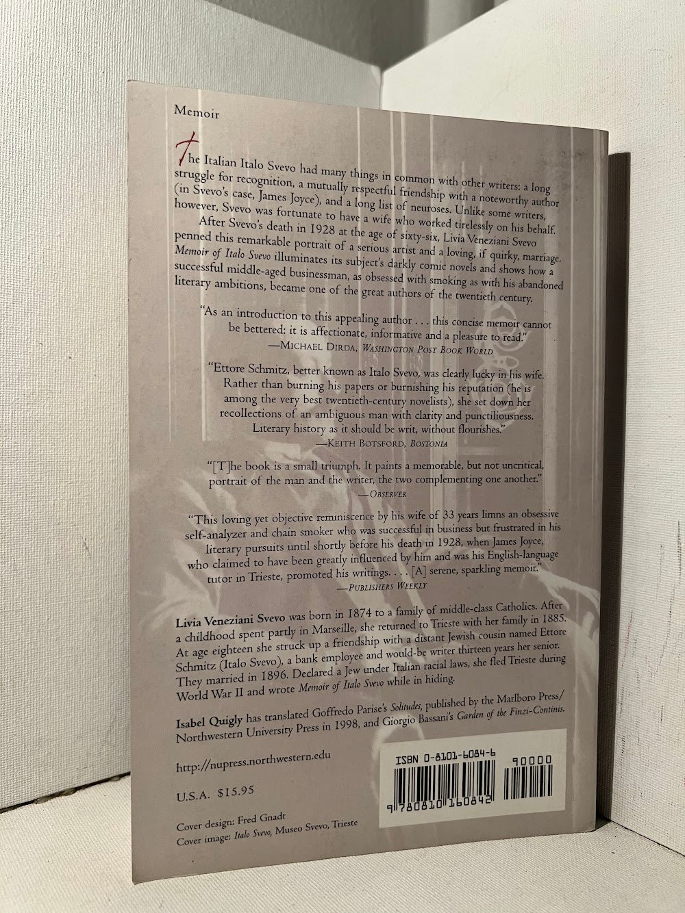 Memoir of Italo Svevo