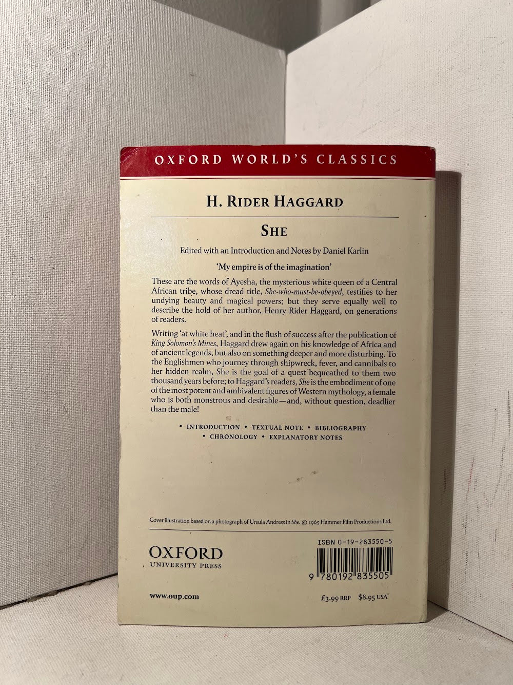 She by H. Rider Haggard