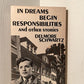 In Dreams Begin Responsibilities by Delmore Schwartz