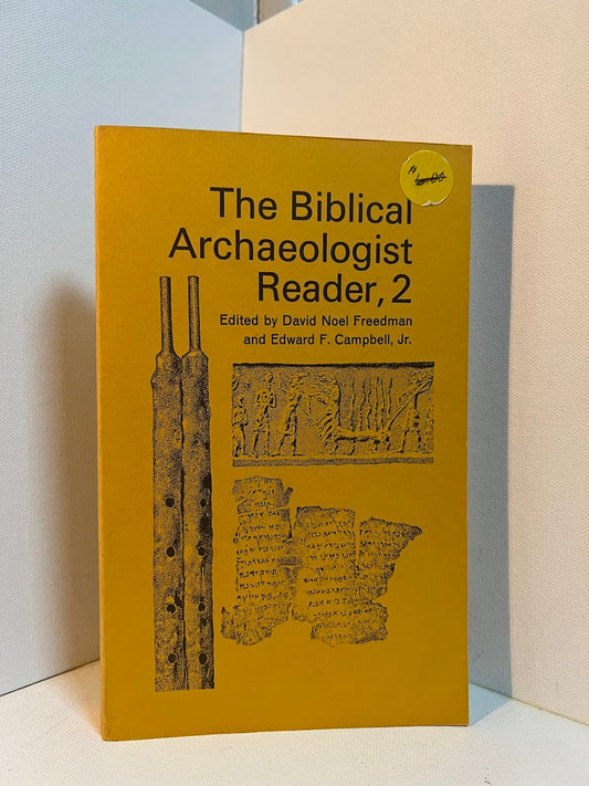 The Biblical Archaeologist Reader, 2 edited by David Noel Freedman and Edward F. Campbell