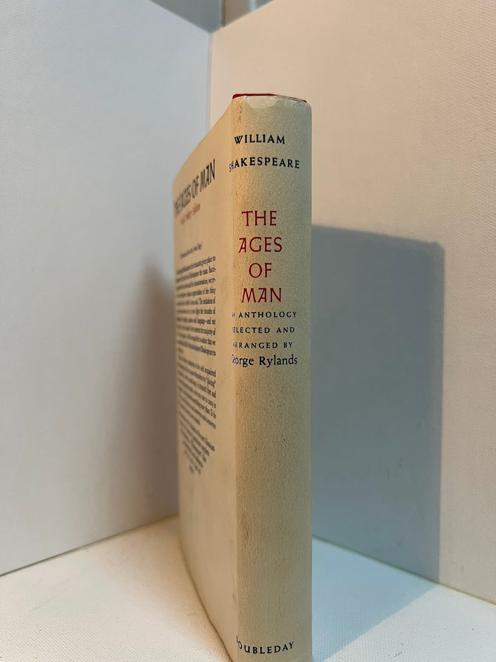 William Shakespeare - The Ages of Man selected by George Rylands