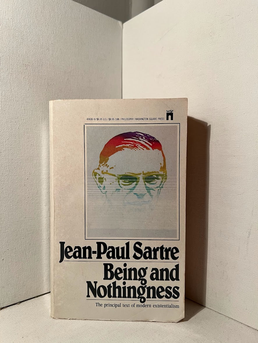 Being and Nothingness by Jean Paul Sartre