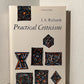 Practical Criticism by I.A. Richards