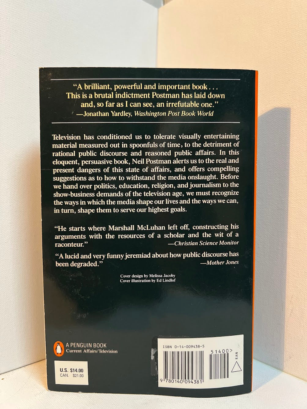 Amusing Ourselves to Death by Neil Postman