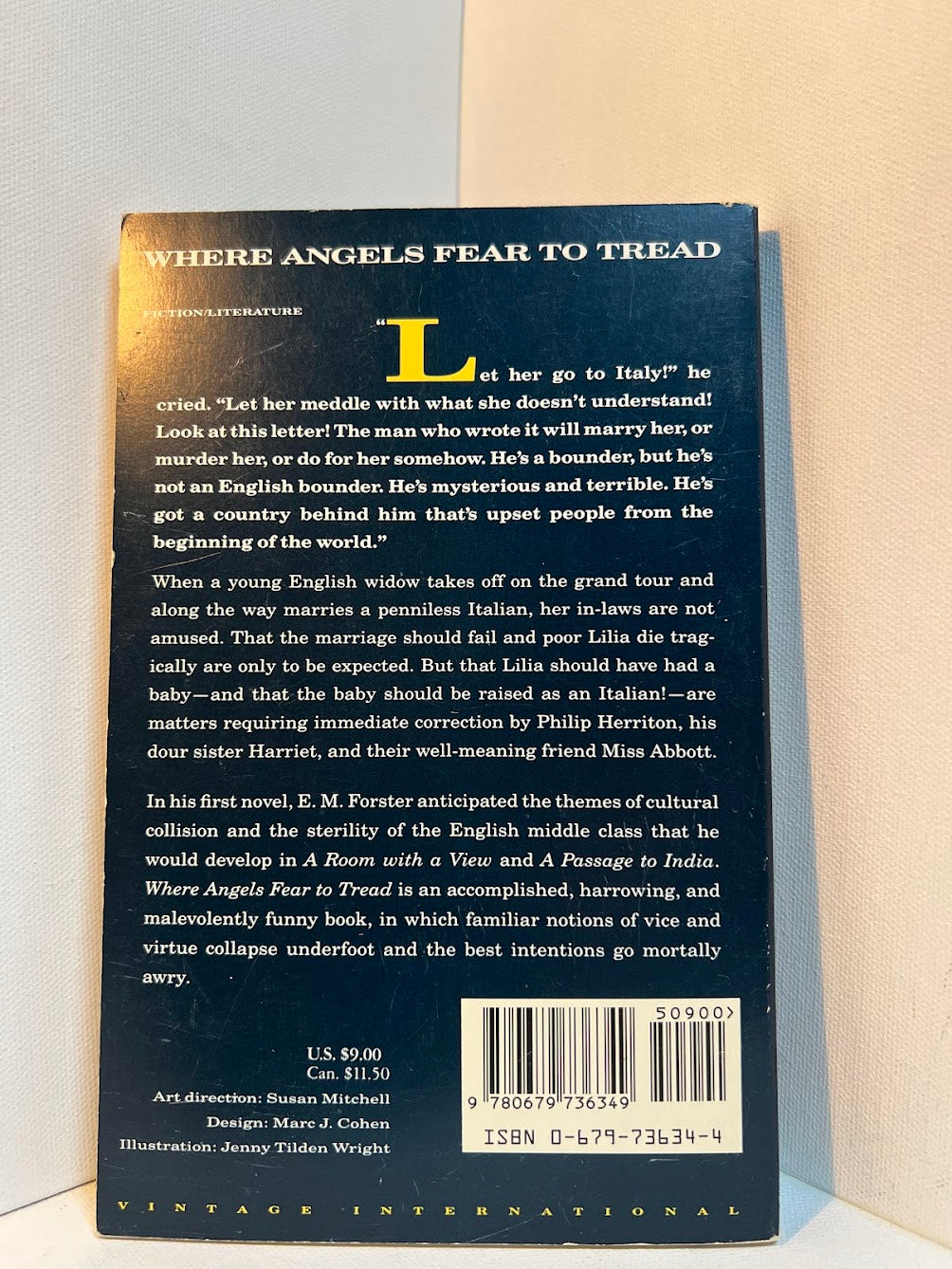 Where Angels Fear to Tread by E.M. Forster