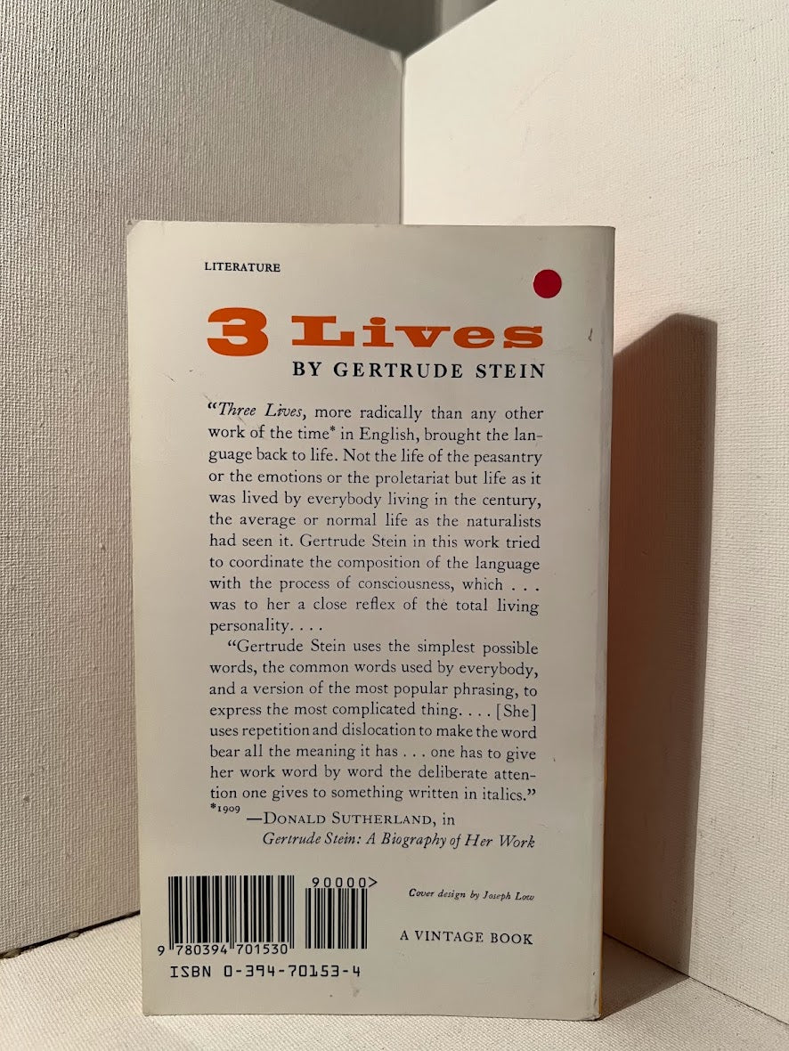 3 Lives by Gertrude Stein