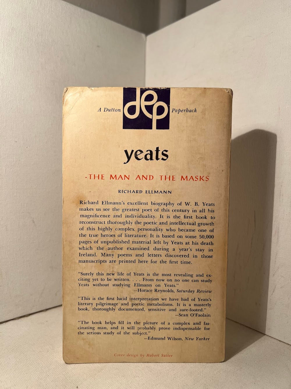 Yeats - The Man and the Masks by Richard Ellmann