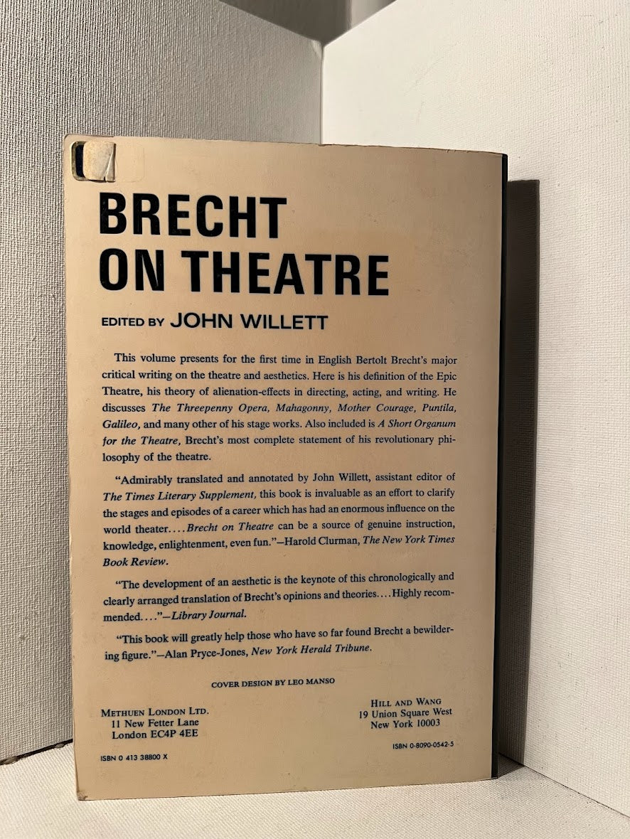 Brecht on Theatre