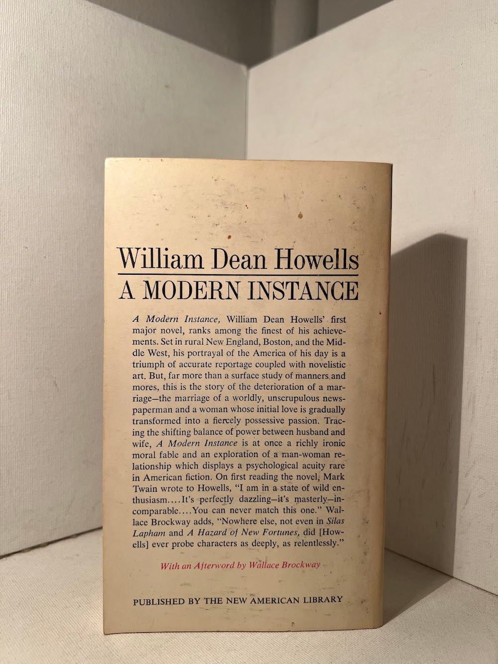 A Modern Instance by William Dean Howells