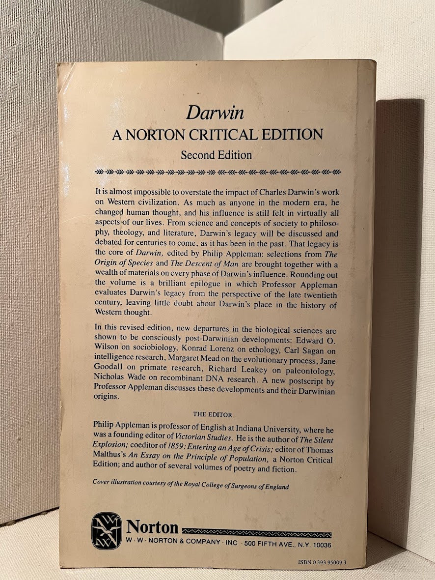 Norton Critical Edition: Darwin