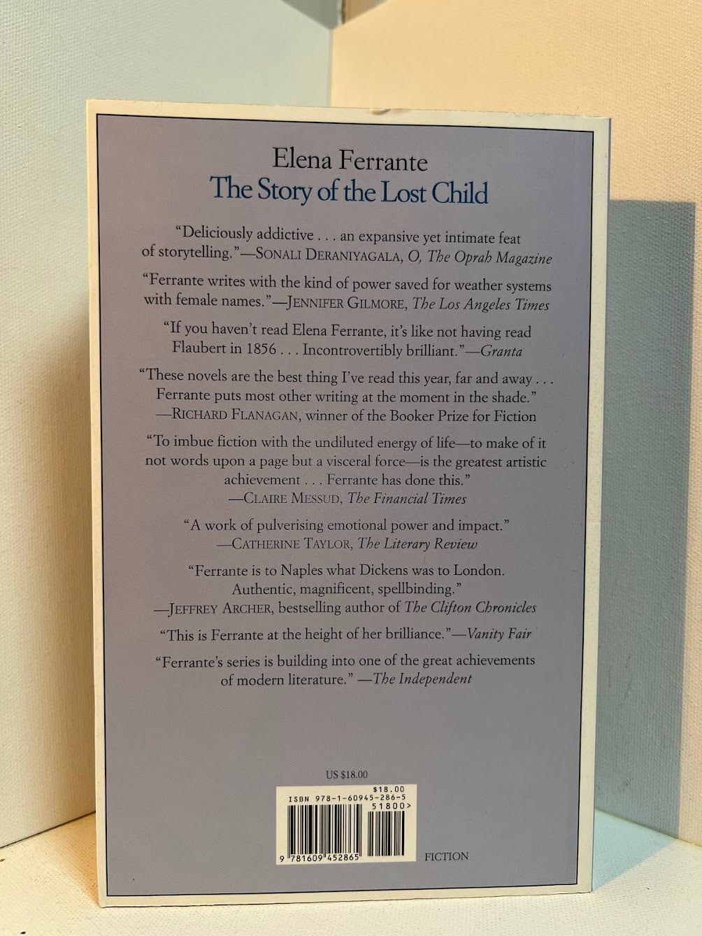 The Story of the Lost Child by Elena Ferrante