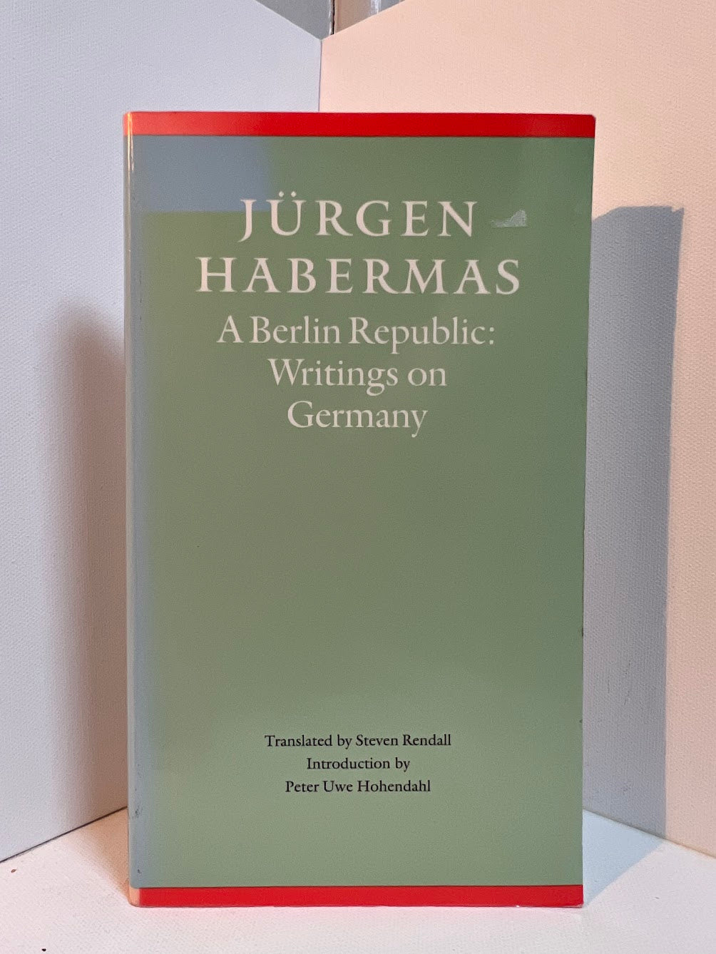 A Berlin Republic: Writings on Germany by Jurgen Habermas