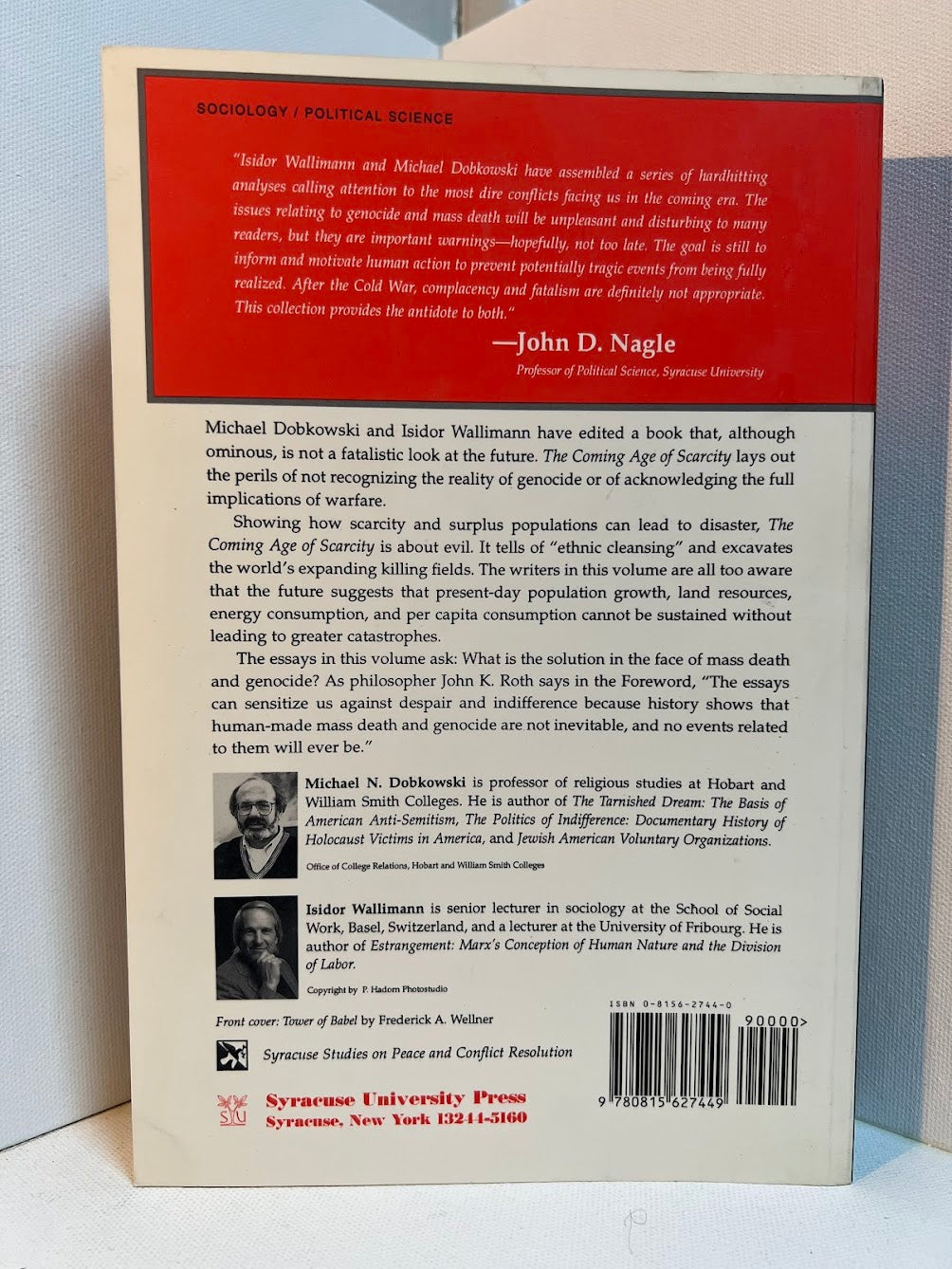 The Coming Age of Scarcity - Preventing Mass Death and Genocide in the Twenty-first Century