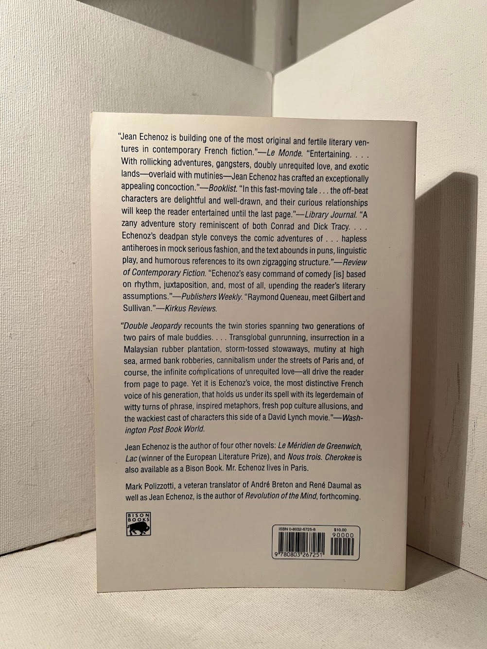 Double Jeopardy by Jean Echenoz