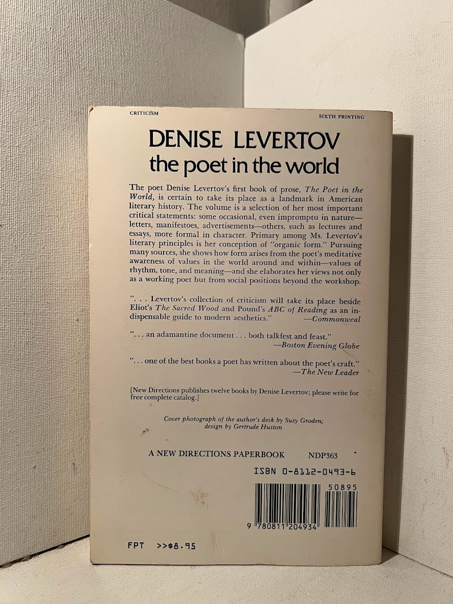 The Poet in the World by Denise Levertov