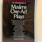 An Introduction to Modern One-Act Plays edited by Marshall Cassady