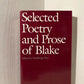 Selected Poetry and Prose of Blake
