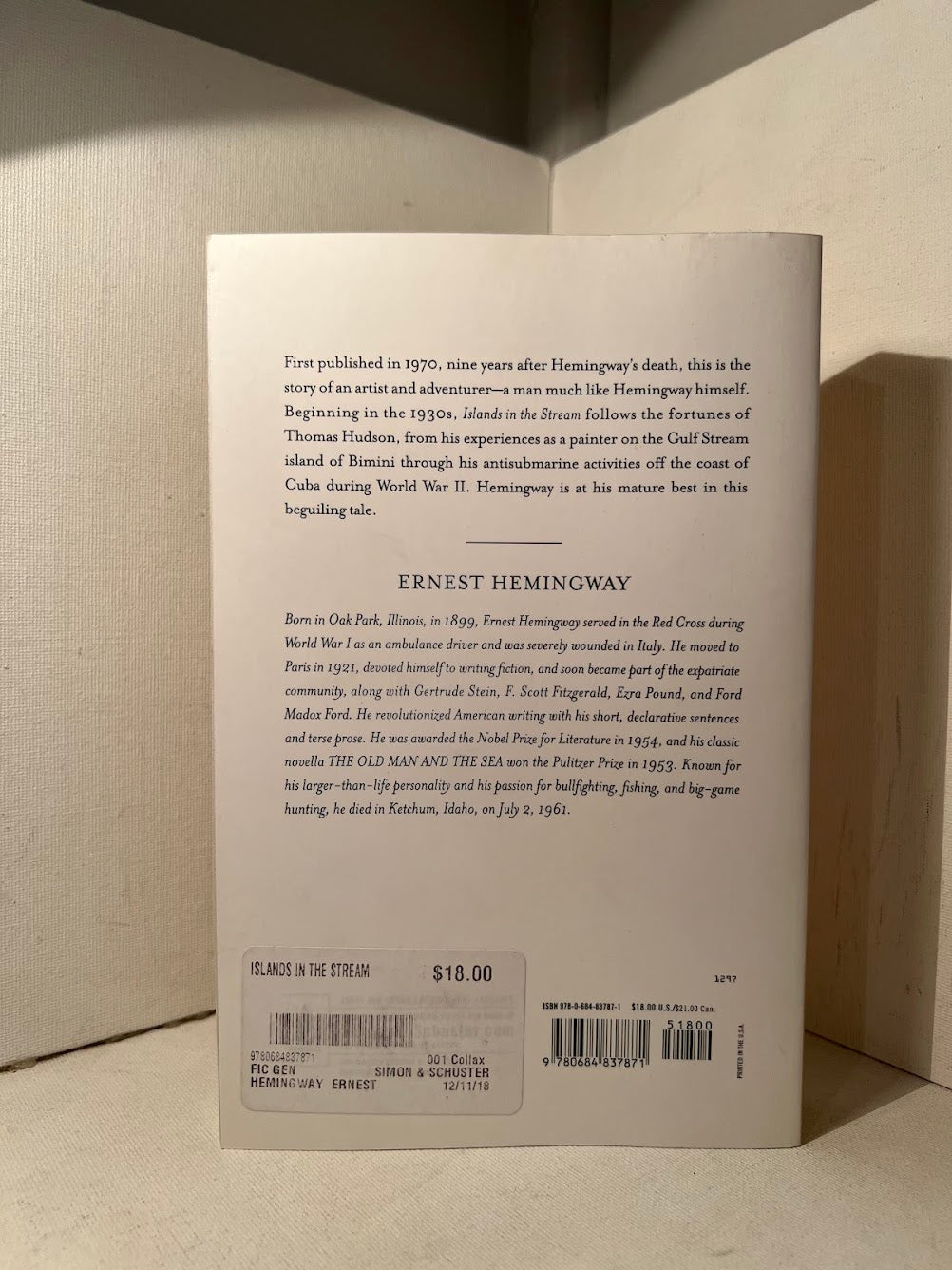 Islands in the Stream by Ernest Hemingway