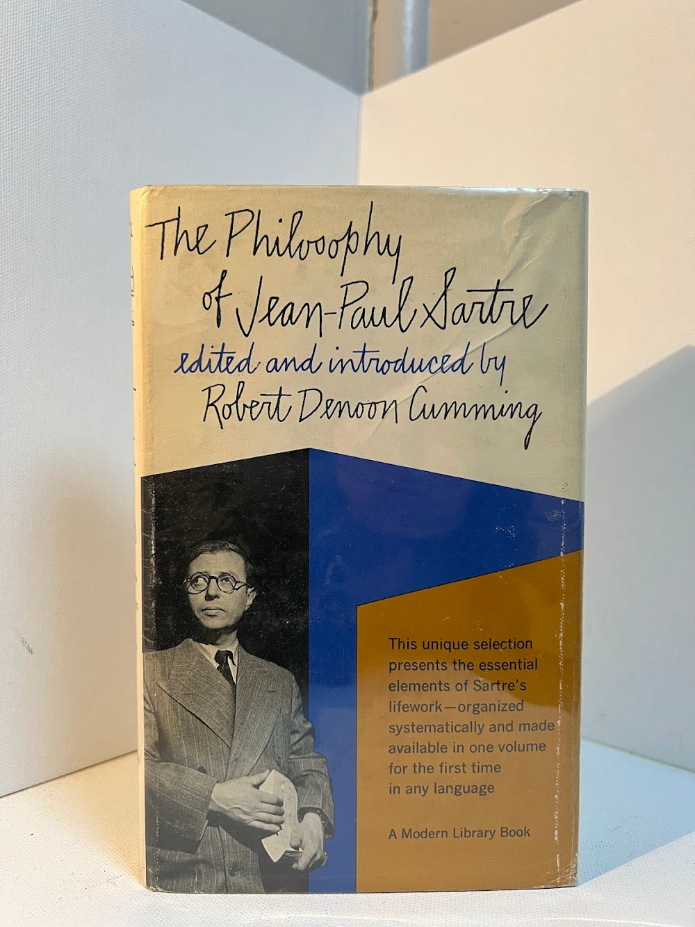 The Philosophy of Jean Paul Sartre edited by Robert Denoon Cumming