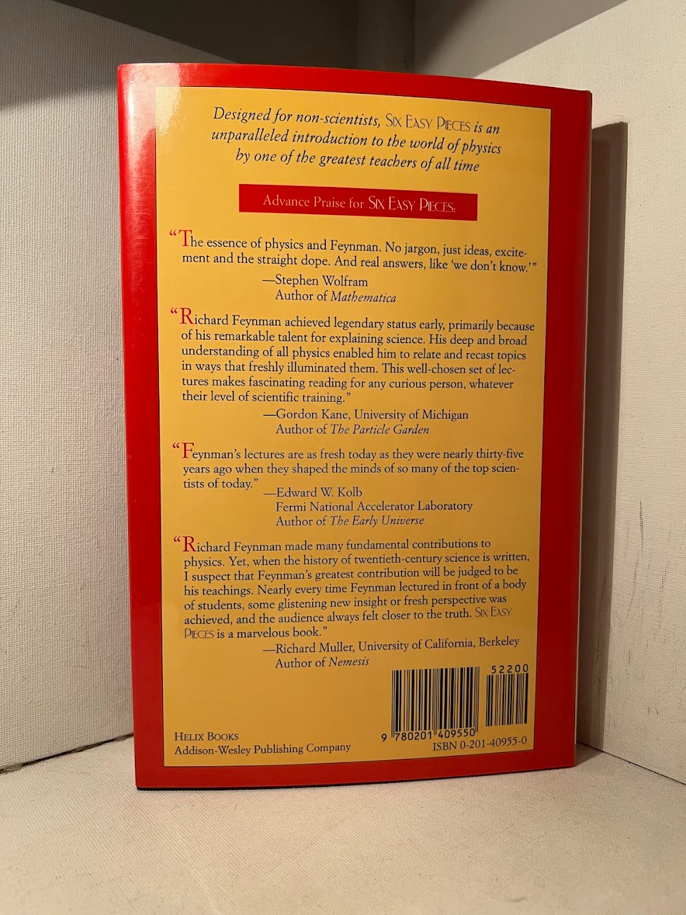 Six Easy Pieces by Richard Feynman