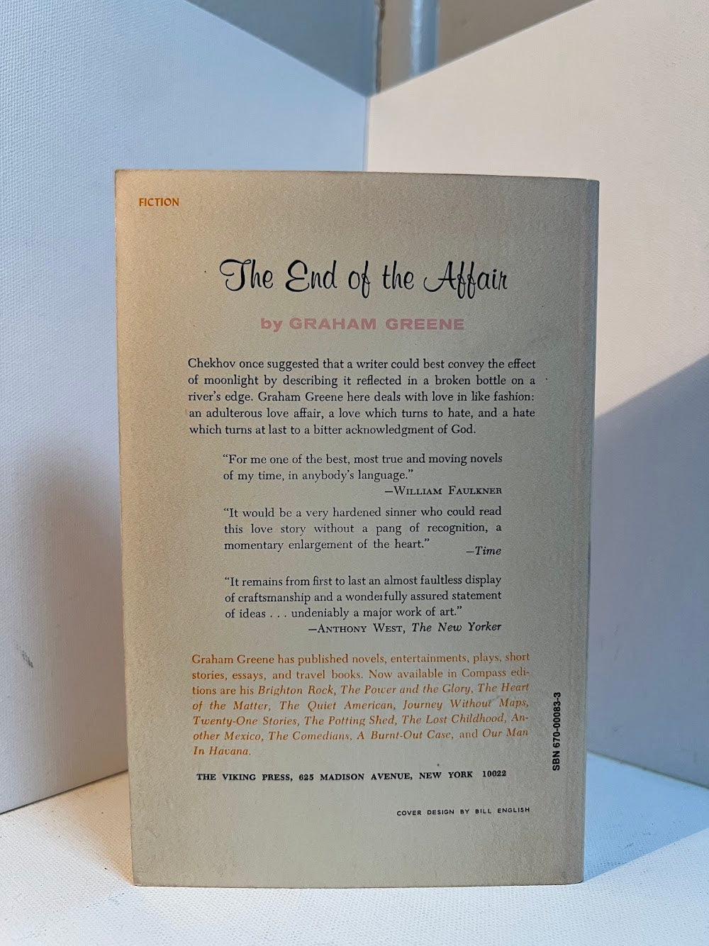 The End of the Affair by Graham Greene